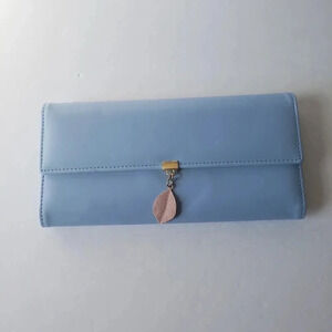 Travelambo 365 leaf wallet baby blue